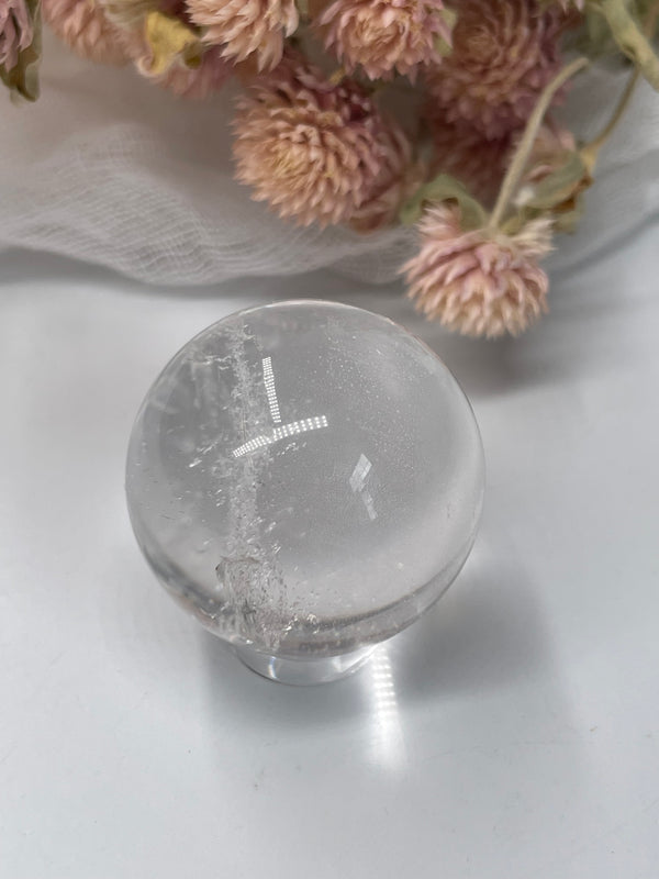 Small Clear Quartz Sphere