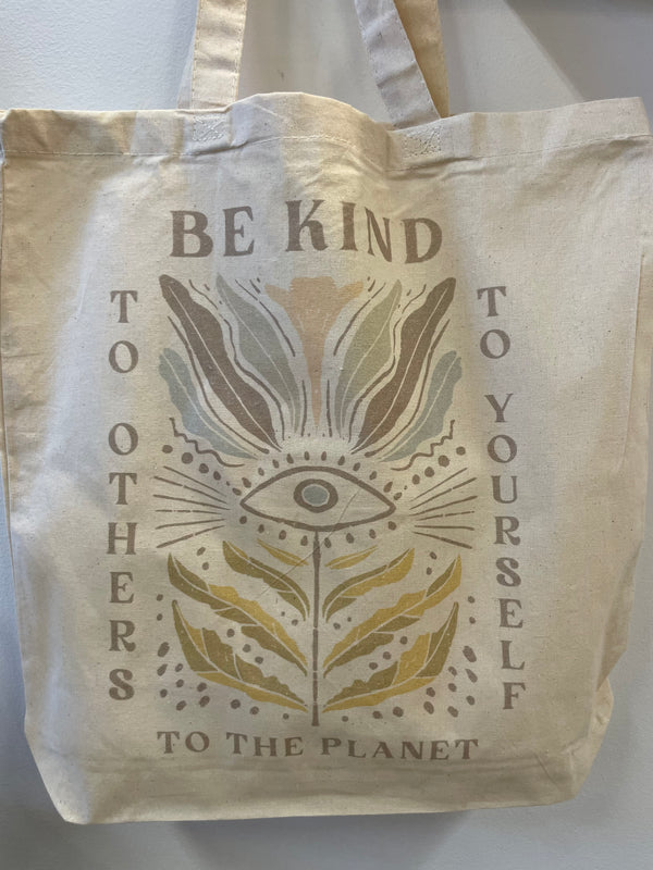 Be Kind Eye Tote Bag