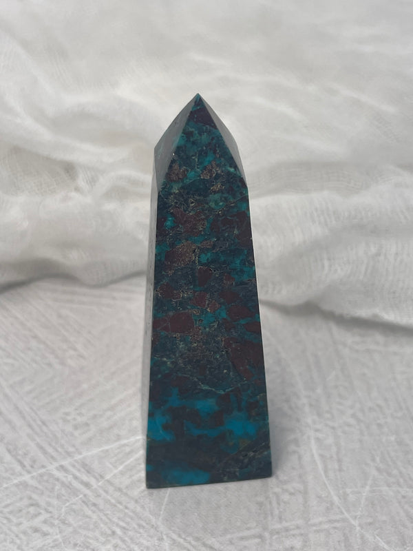 Chrysocolla Small Tower / Point