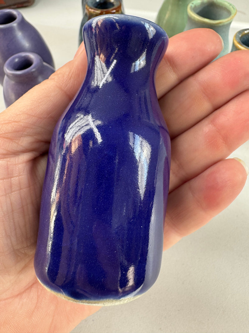 Ceramic Bud Vases/Mini Bottles /Multiple Color Options