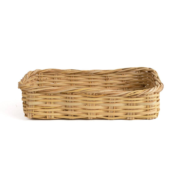 Fan Palm Rectangle Woven Basket