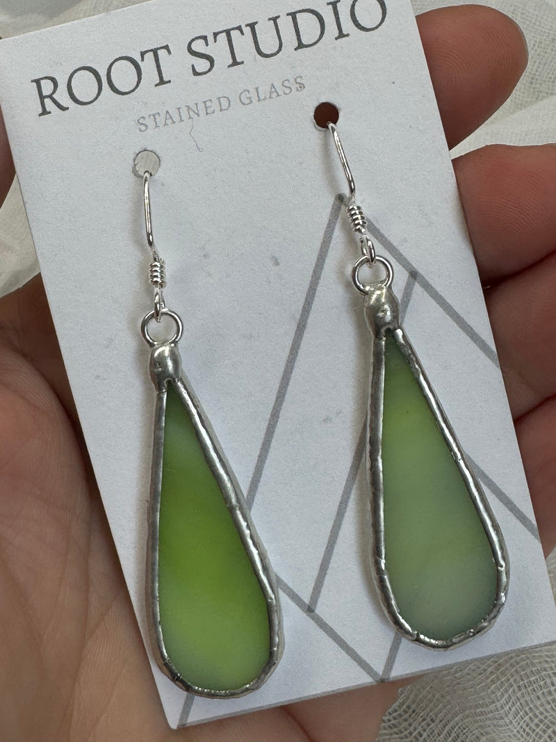 Hand Crafted Stained Glass Earrings