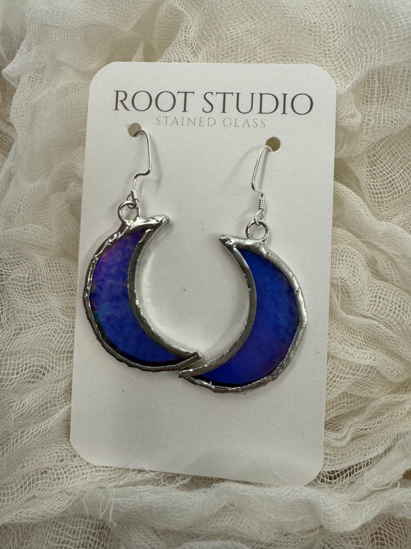 Stained Glass Earrings - Root Studio