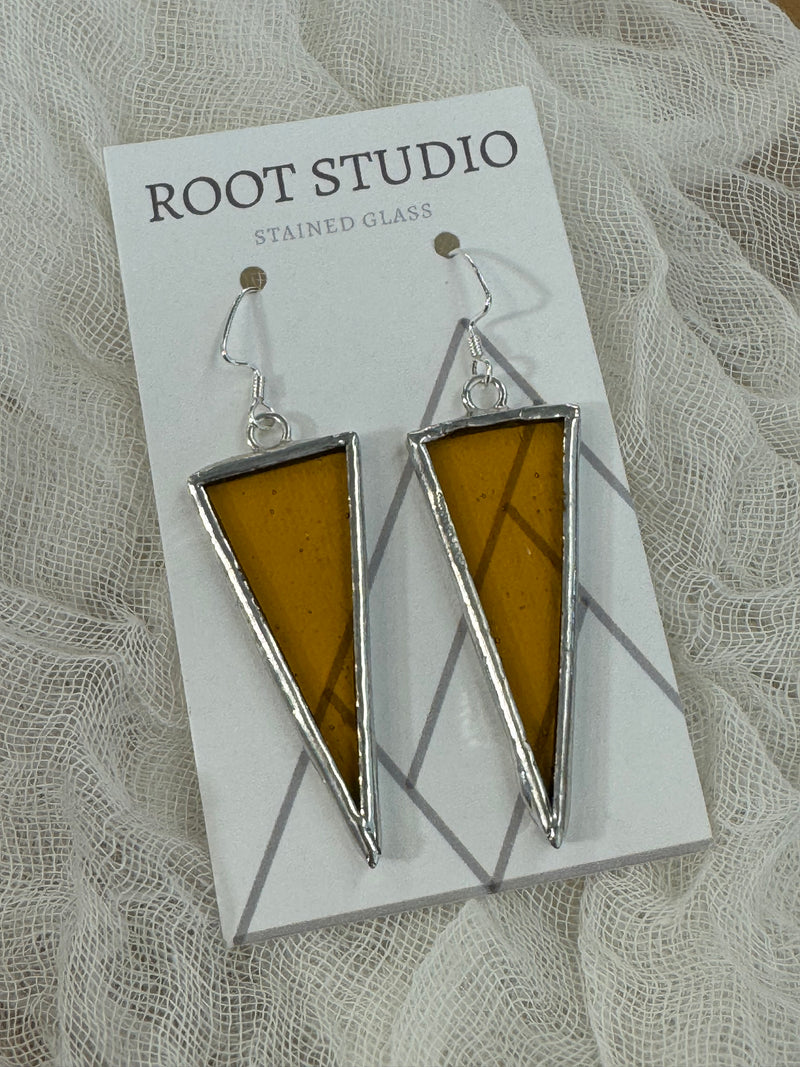 Hand Crafted Stained Glass Earrings