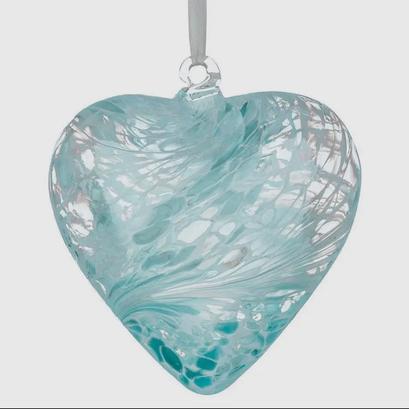 Handcrafted Blown Glass Hearts / Multiple Color Options