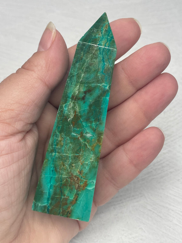 Chrysocolla Small Tower / Point