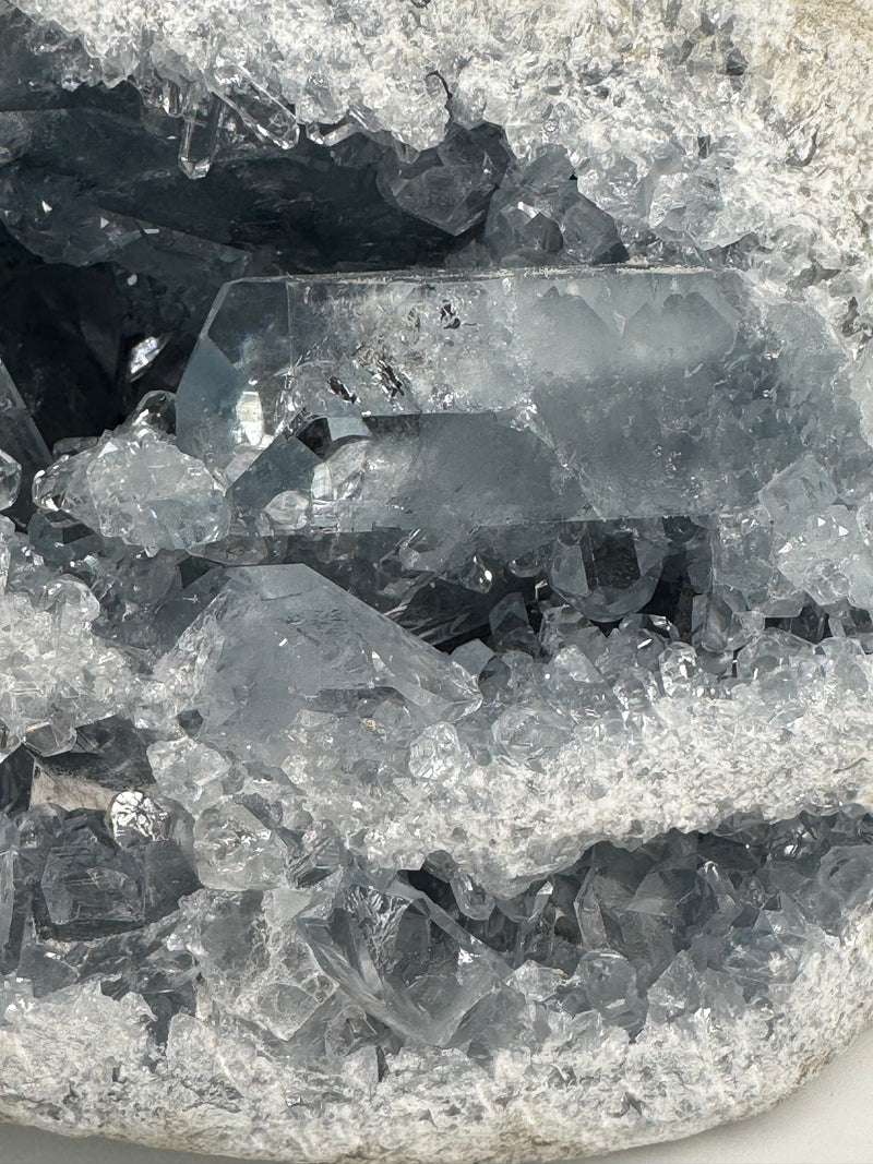 Celestite Geode - Statement Piece