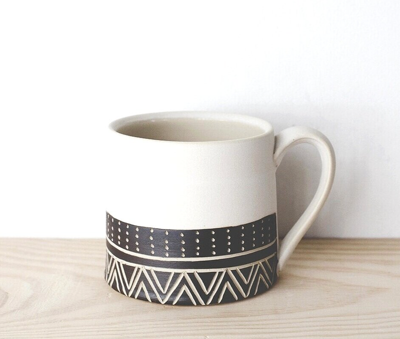'Eternity' White Mug