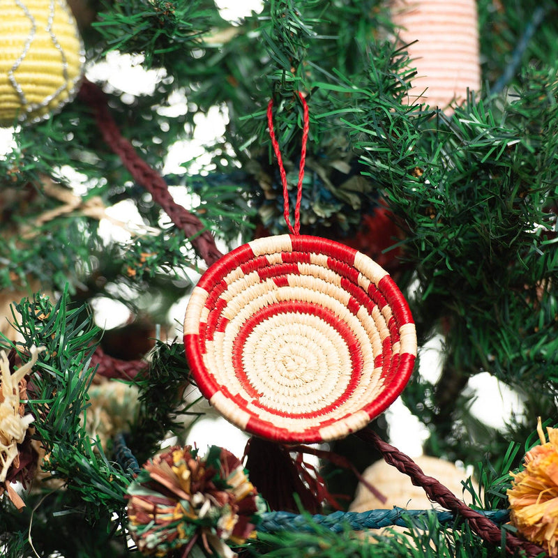 Small Red Bowl Ornament/Dish/Gift Embellishment/