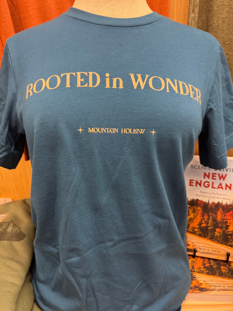 Rooted in Wonder Tee - Deep Teal