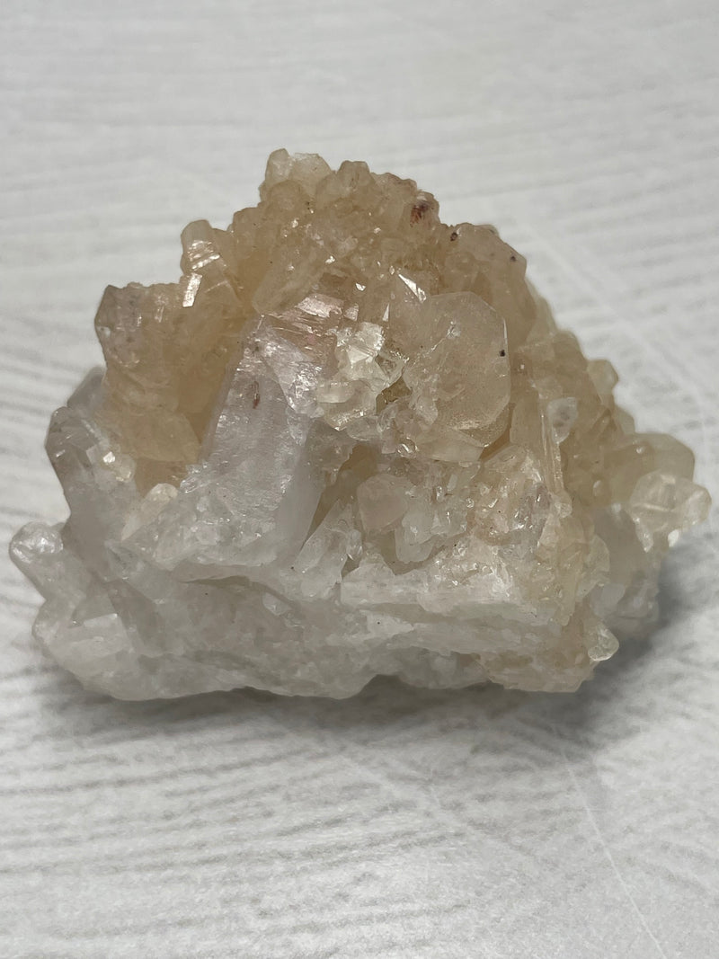 Apophyllite & Quartz Cluster