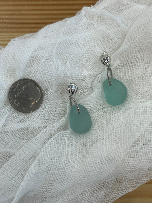 Sea Glass Earrings (Pacific Coast)