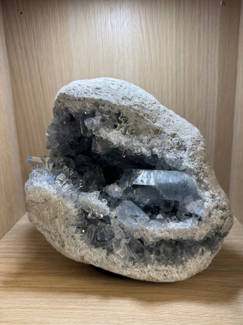 Celestite Geode - Statement Piece