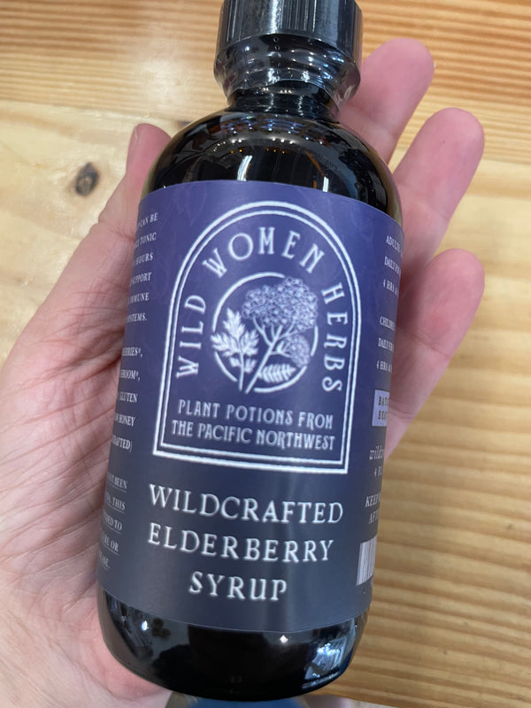 Wildcrafted Elderberry Syrup