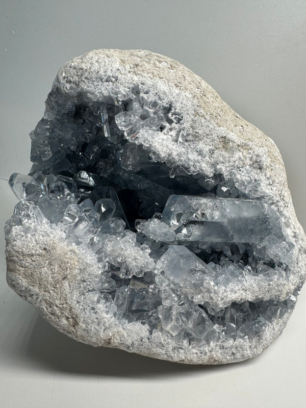Celestite Geode - Statement Piece