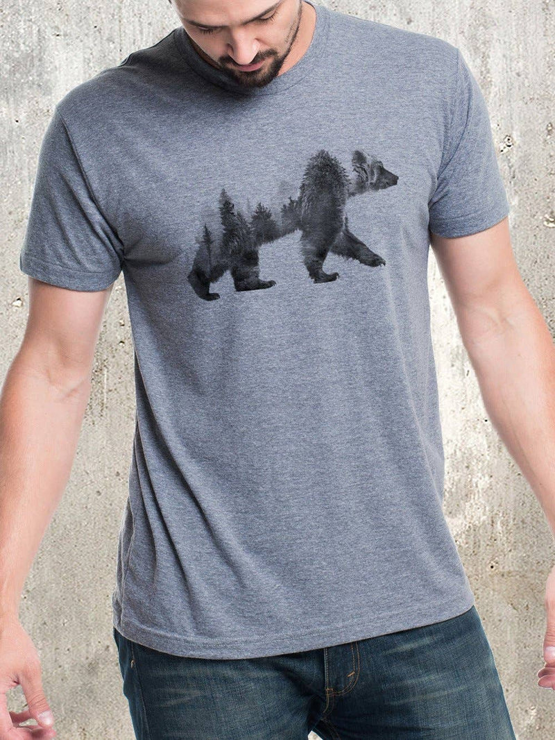 Double Exposure Bear T-Shirt