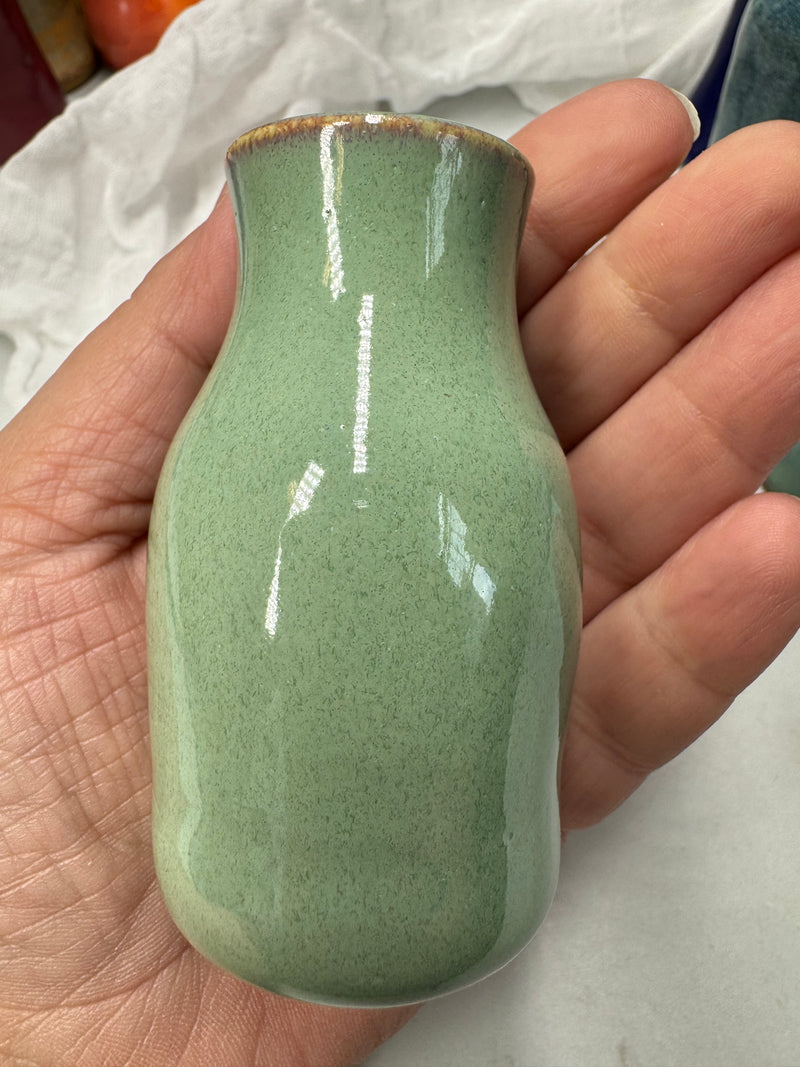 Ceramic Bud Vases/Mini Bottles /Multiple Color Options