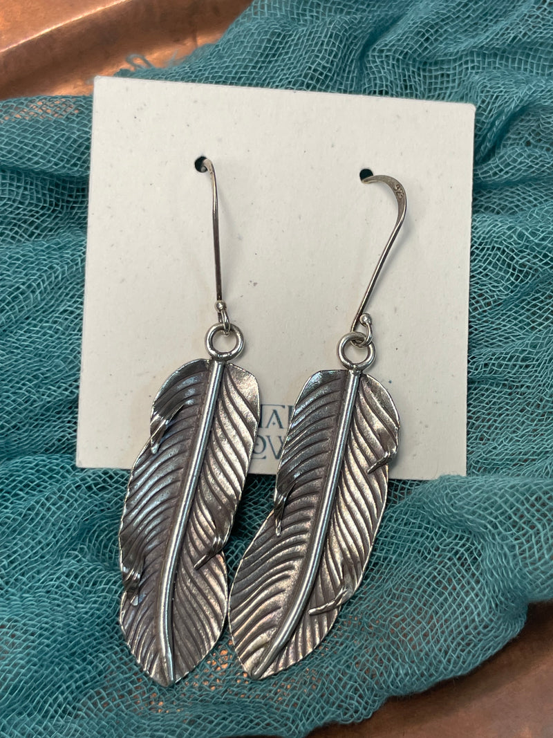 Hill Tribe Fine Silver Earrings - Lot 2