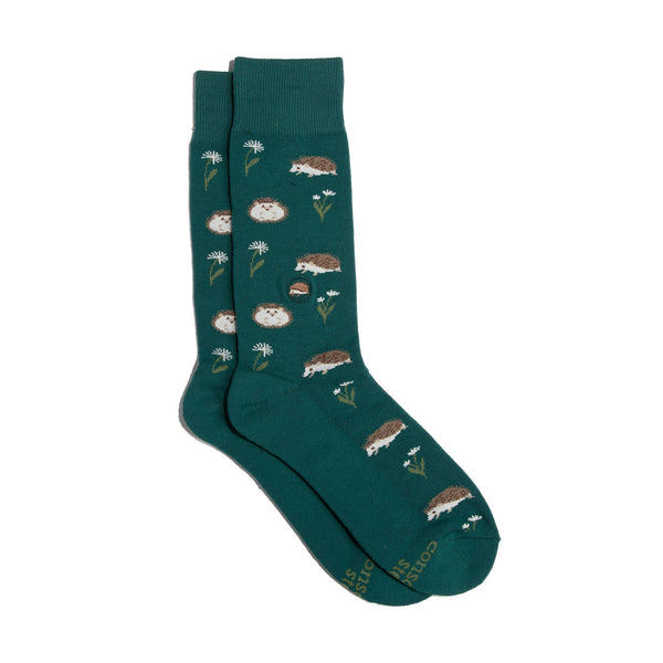 Socks that Protect Pollinators - Hedgehogs