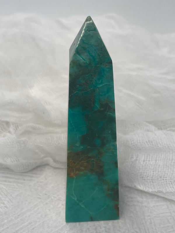 Chrysocolla Small Tower / Point