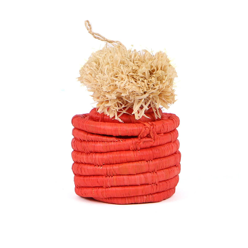 Pom Pom Basket Ornaments/Lidded Gift Boxes/Multiple Color Options