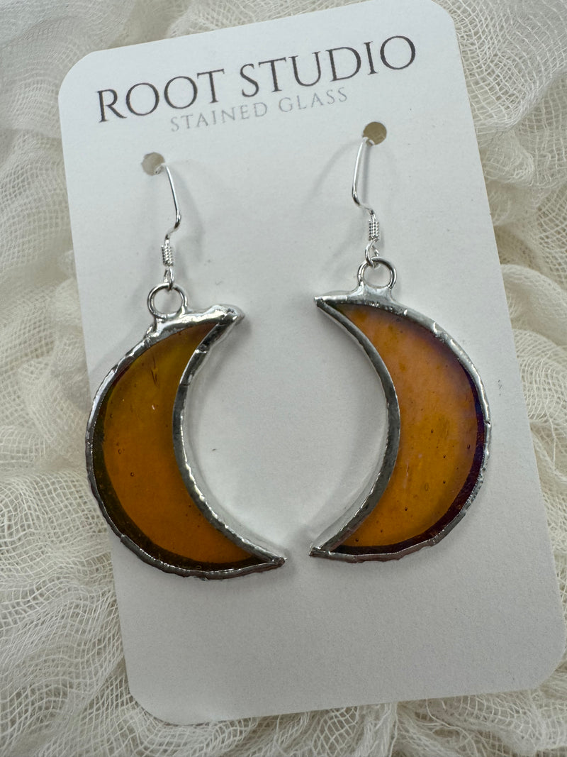 Stained Glass Earrings - Root Studio