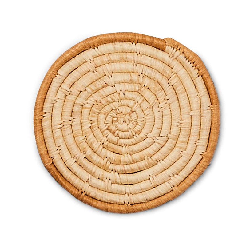 Earthen Craft Coasters - Amber Rim/Set of 4