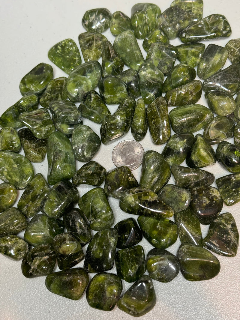 Idocrase/Gem Vesuvianite (Bulk Tumbled Lot)