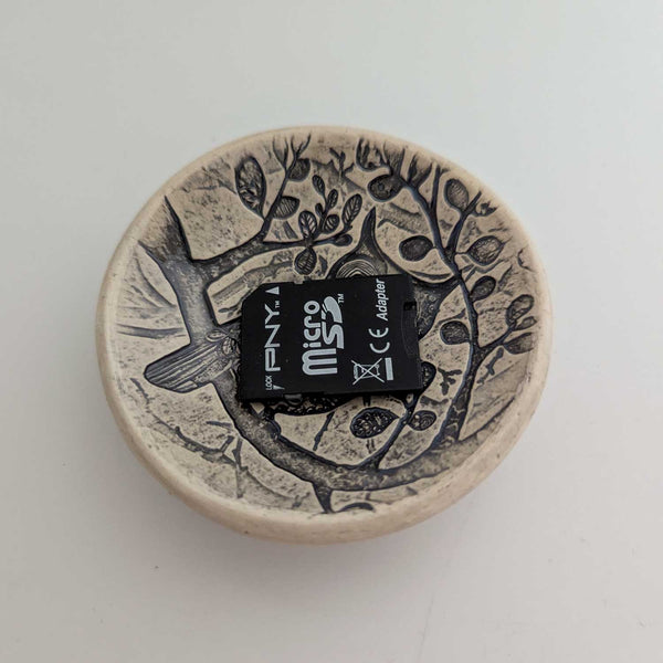 Pottery Dish- Owl