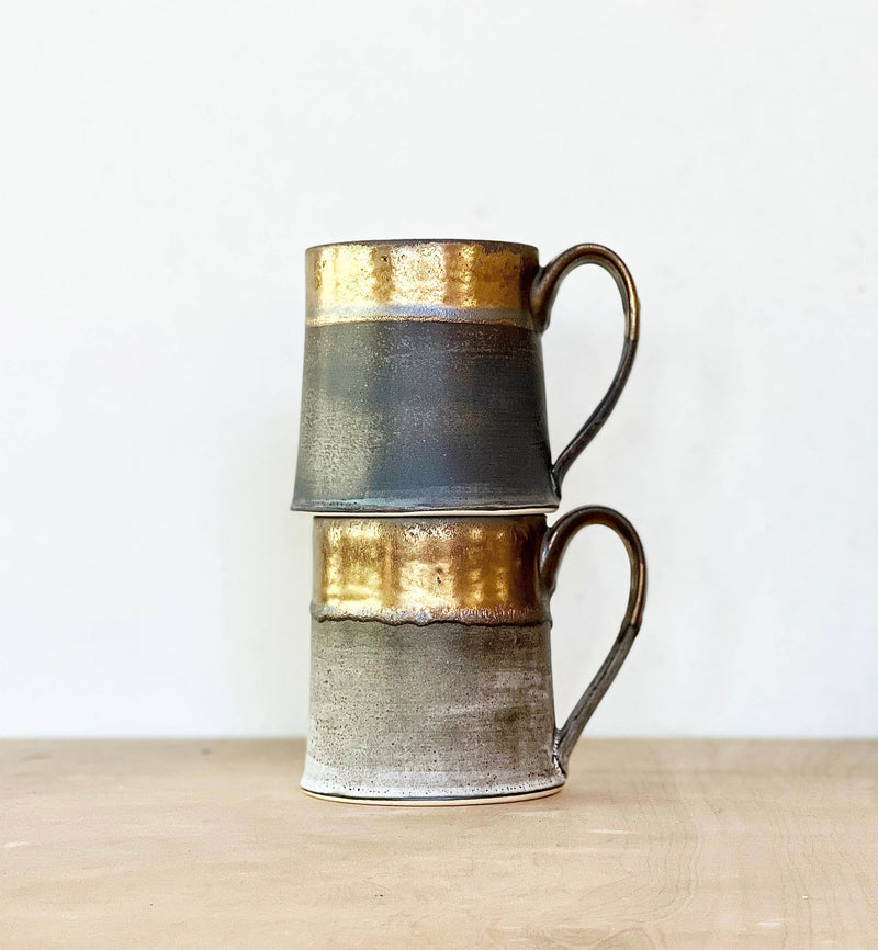 Black + Gold Mug