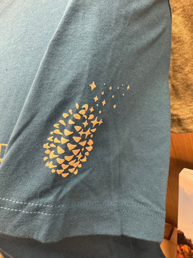 Rooted in Wonder Tee - Deep Teal