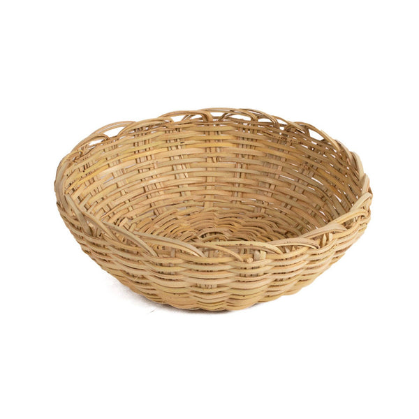 Fan Palm Scallop Basket- 10"