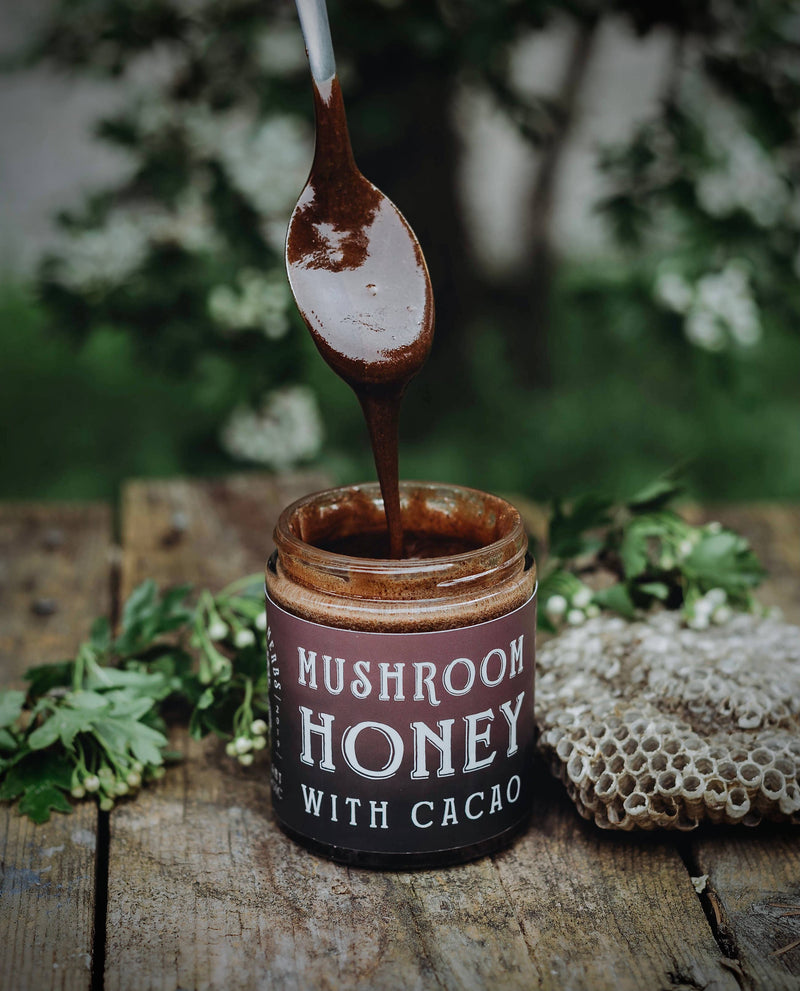 Mushroom & Cacao Honey