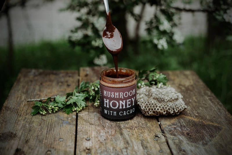 Mushroom & Cacao Honey