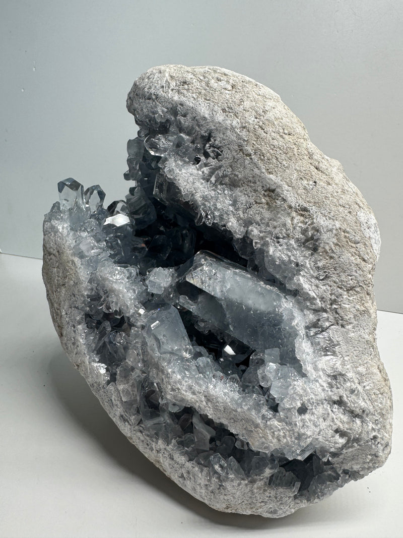 Celestite Geode - Statement Piece