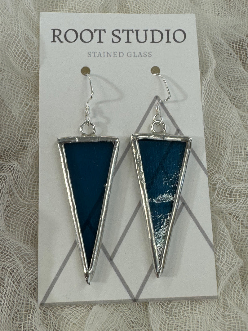 Hand Crafted Stained Glass Earrings