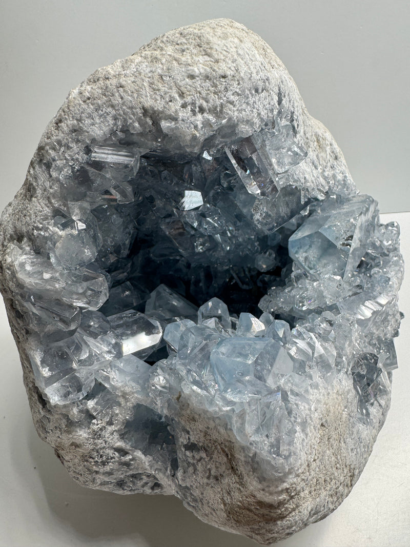 Celestite Geode - Statement Piece