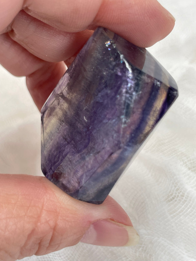 Rainbow Fluorite Free Form