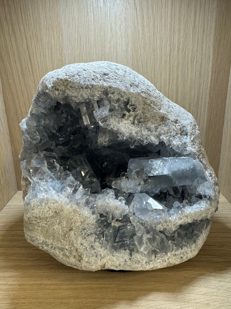 Celestite Geode - Statement Piece