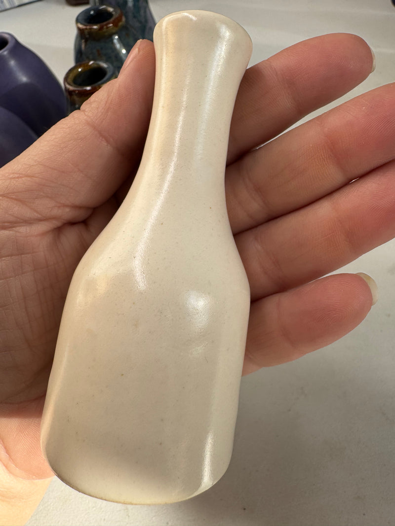 Ceramic Bud Vases/Mini Bottles /Multiple Color Options