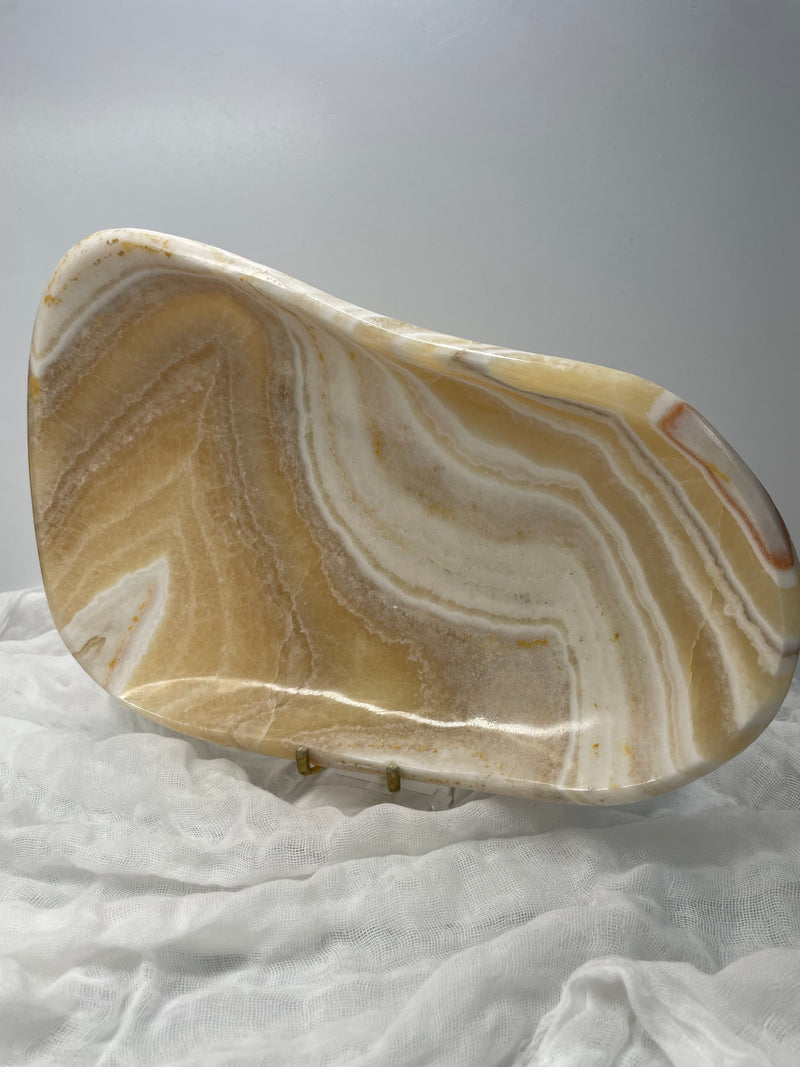 Onyx Decorative Shallow Dish/Display