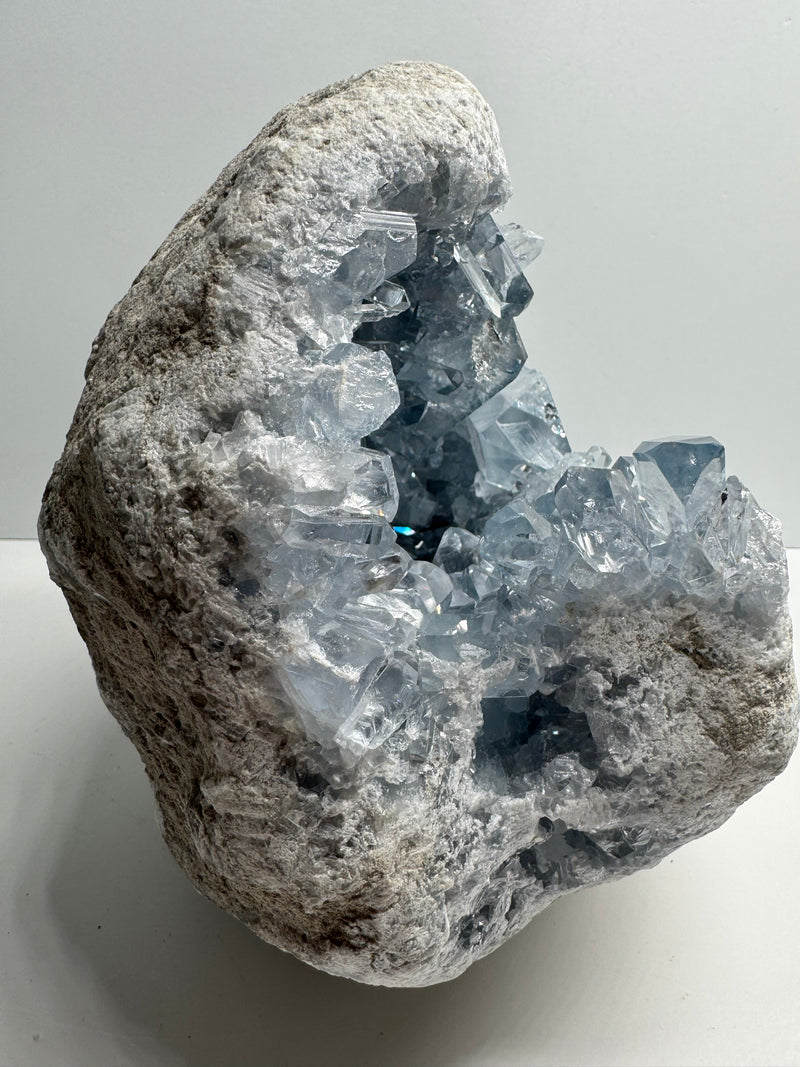 Celestite Geode - Statement Piece