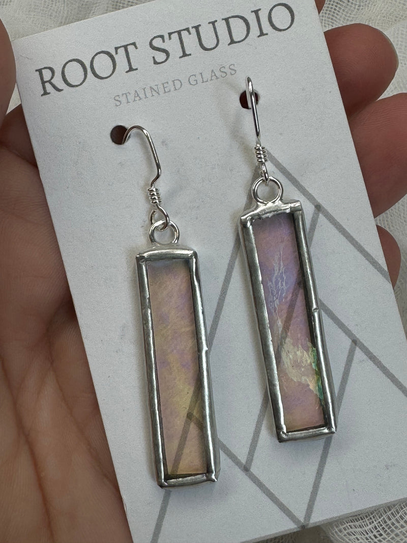 Hand Crafted Stained Glass Earrings