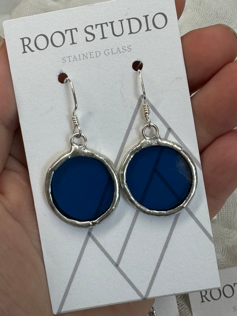 Hand Crafted Stained Glass Earrings