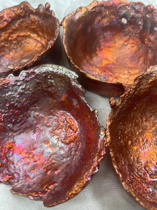 Copper Splash Bowls (your choice)