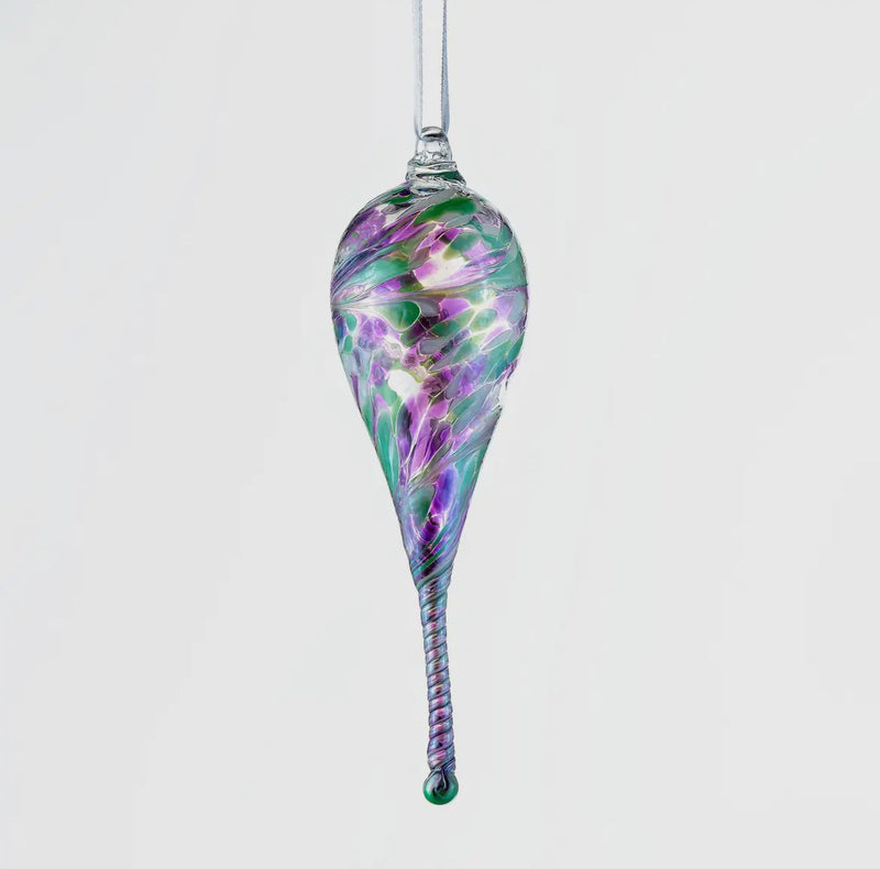 Hand Blown Glass Decorative Droplets / Whimsical Decor (5 color ways)