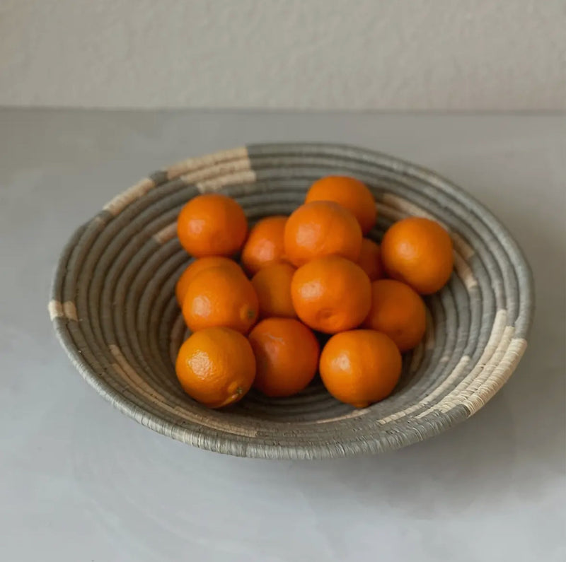 Coastal Woven Bowl - 12" Reflections