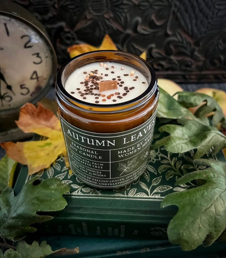 Wood Wick Soy Candles by Wild Women Herbs/Clean