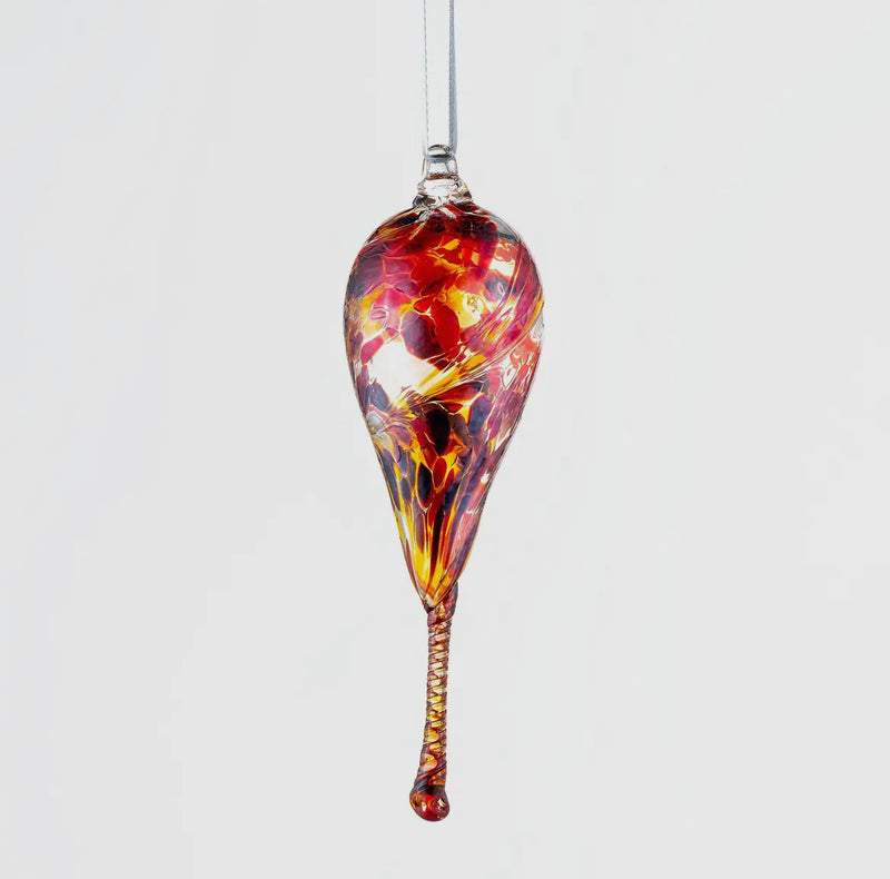 Hand Blown Glass Decorative Droplets / Whimsical Decor (5 color ways)