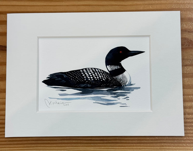 Nature Watercolor Prints/Studio Tuesday